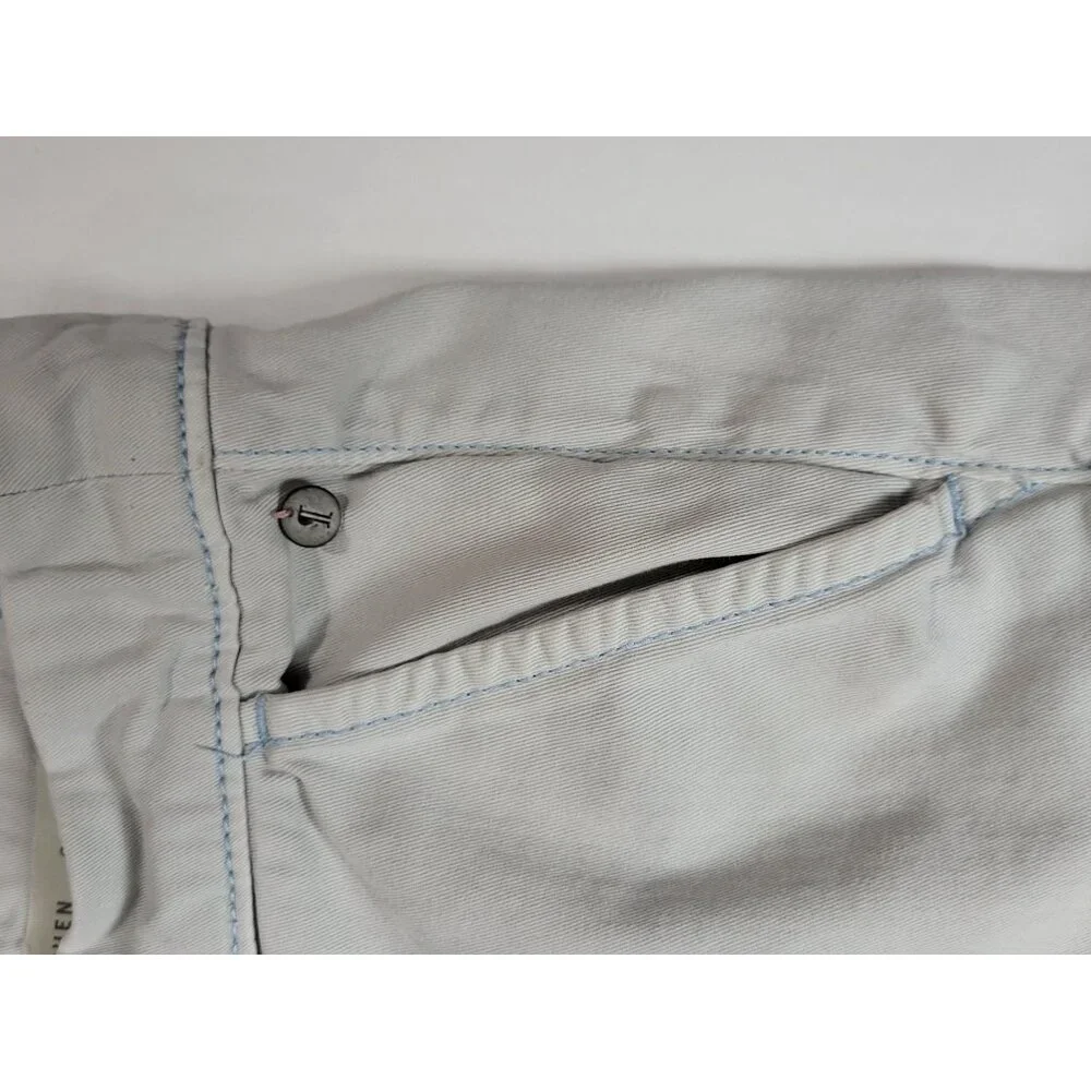 Pilcro Hyphen Womens Light Blue Cotton Casual Shorts Size 26